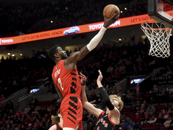 Raptors Trail Blazers Basketball
