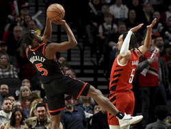 Raptors Trail Blazers Basketball