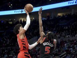 Raptors Trail Blazers Basketball