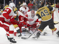Red Wings Golden Knights Hockey