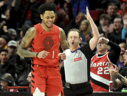 Raptors Trail Blazers Basketball