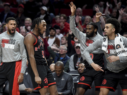 Raptors Trail Blazers Basketball