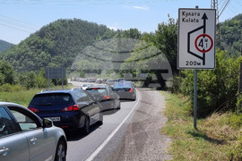 Симитли - тунел "Железница" - трафик