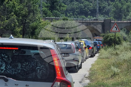 Симитли - тунел "Железница" - трафик