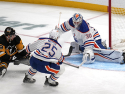 Oilers Penguins Hockey