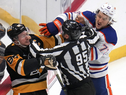 Oilers Penguins Hockey