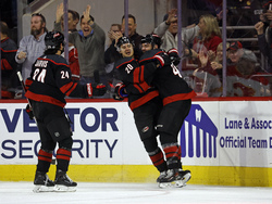 Flames Hurricanes Hockey
