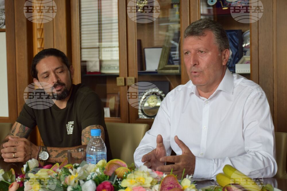 Банско - Рони Ромеро - пресконференция