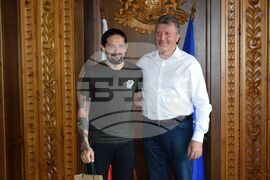 Банско - Рони Ромеро - пресконференция