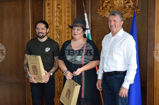 Банско - Рони Ромеро - пресконференция