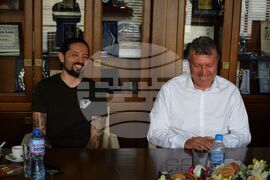 Банско - Рони Ромеро - пресконференция