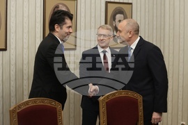 Румен Радев - ПП-ДБ - консултации