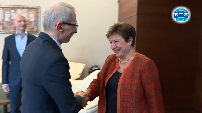 Можем да ускорим икономиката на България, заяви премиерът в оставка Денков пред директора на Международния валутен фонд