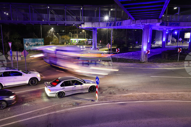 Бургас - кръстовище - автомобилен трафик