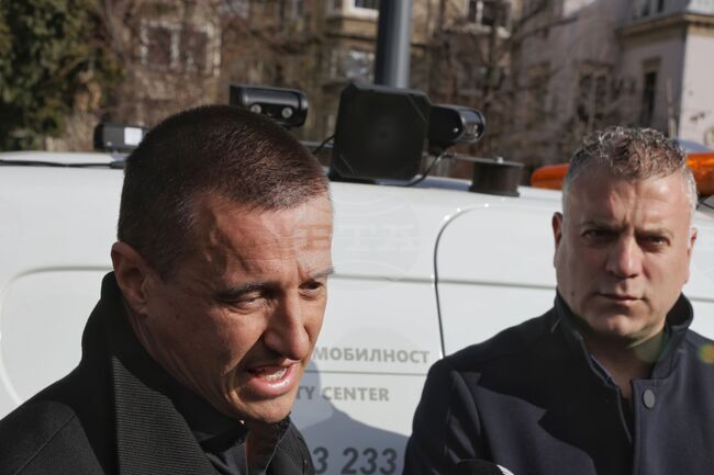 Център за градска мобилност - автомобил за контрол на паркирането