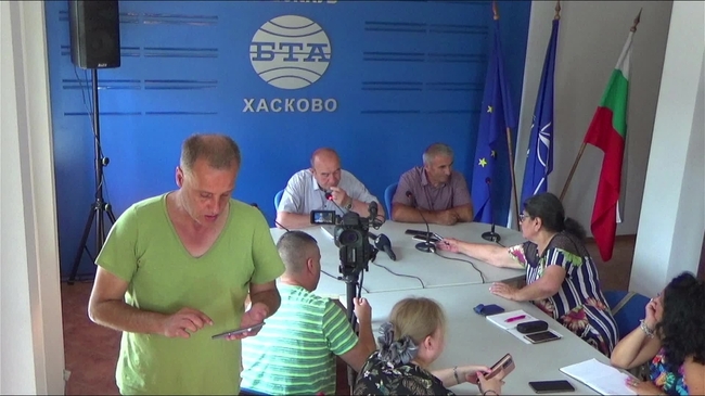 Пресконференция на Делчо Митев, председател на Националното сдружение на кметствата в Република България 