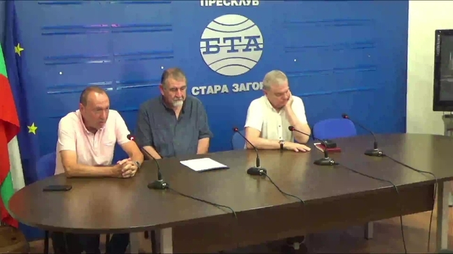 Пресконференция на председателят на АБВ Румен Петков и проф. Жеко Ганев