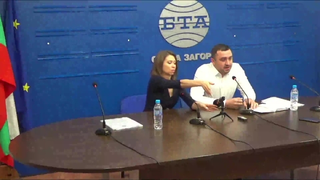 Пресконференция на народните представители от "Възраждане" от 27 МИР Стара Загора