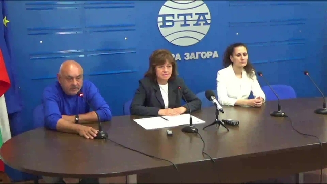 Пресконференция на лидера на политическо движение "Социалдемократи" Елена Нонева