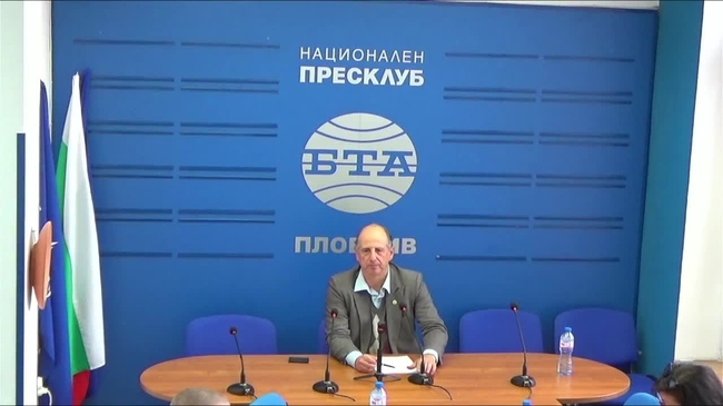 Николай Иванов обяви кандидатурата си за кмет на Пловдив.