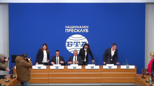 Първа пресконференция на ПП "Възраждане" след проведените парламентарни избори на 2 април 2023 г.