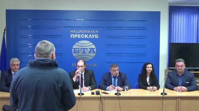 Представяне листата с кандидати за депутати на КП ГЕРБ - СДС за 15-ти МИР - Плевен