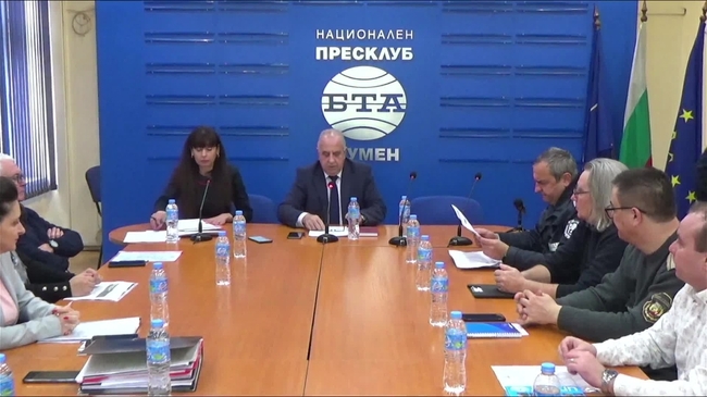 Заседание на областната комисия по безопасност на движението по пътищата в Шумен