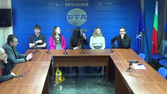 Пресконференция по повод камерния концерт “Разкази за любовта” на 14 февруари в Сливен