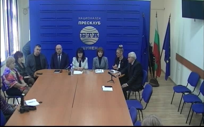 Представяне на декларация на Общинския съвет в Каспичан за безвъзмездно управление на Националния историко-археологически резерват „Плиска“