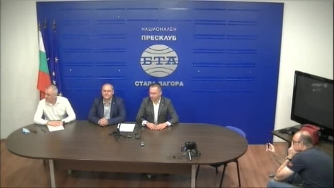Пресконференция на евродепутата от ВМРО- БНД Ангел Джамбазки