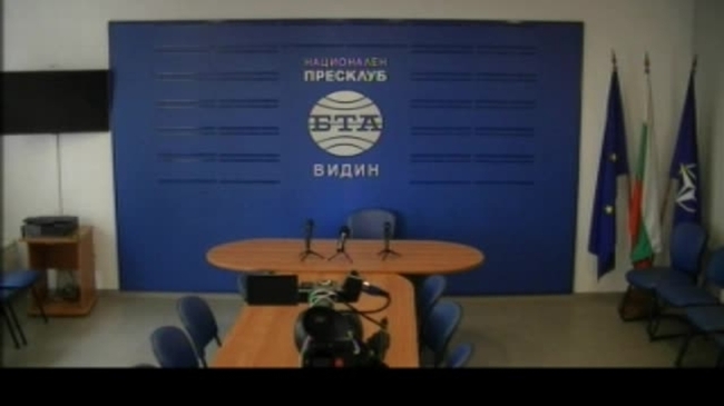 Пресконференция на Димитър Велков, председател на Областния съвет на БСП и на Общинската организация на БСП -Видин