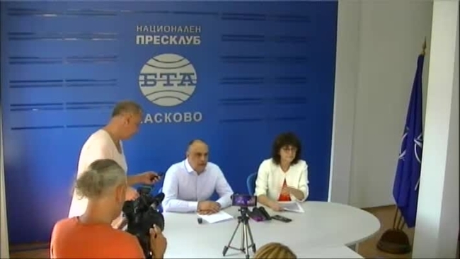 Пресконференция на общинския съветник от Хасково Виктор Годжов