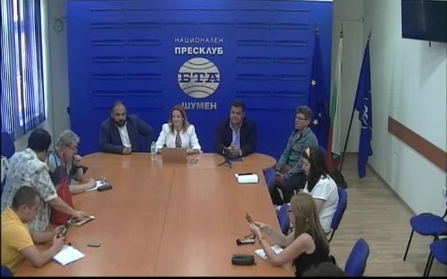 Пресконференция на депутата Антония Димитрова и представяне на областния координатор на „Продължаваме промяната“ в Шуменско