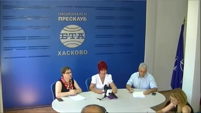 Пресконференция на Агенция по заетостта, Инспекция по труда и Социално подпомагане - Хасково 