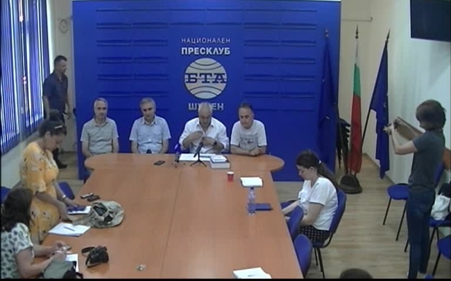 Пресконференция на представители на Научния център "Преславска книжовна школа" към Шуменския университет "Епископ Константин Преславски"