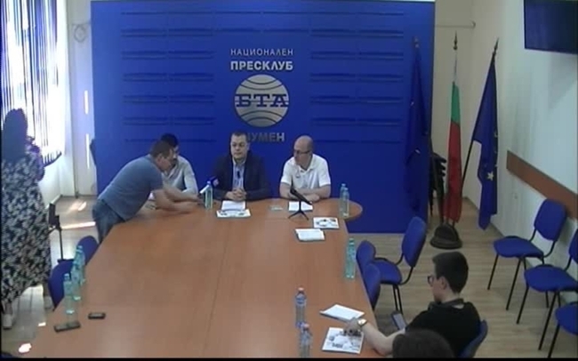 Пресконференция на областното и общинско ръководство на ПП “Има такъв народ“ в Шумен