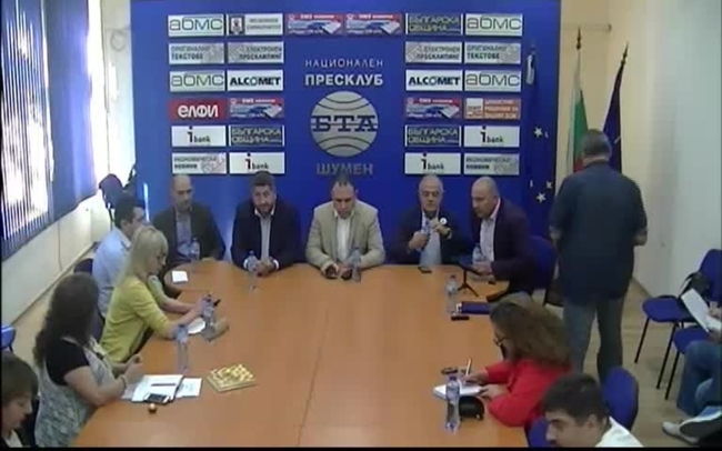 Пресконференция на „Демократична България - Обединение“, с участието на Атанас Атанасов и Христо Иванов