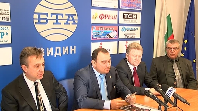 Пресконференция на кандидатът за кмет на Община Видин Герго Гергов