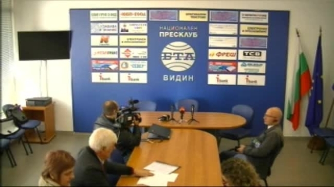 Пресконференция на председателят на Общинската избирателна комисия -Видин