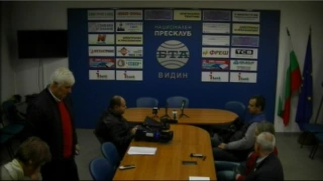 Пресконференция на председателят на ОИК-Видин за активността към 17,30 ч.