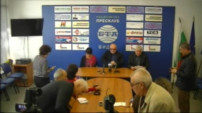 Пресконференция на новият кмет на община Видин д-р Цветан Ценков и неговия щаб