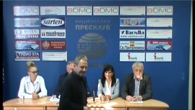 Пресконференция на ГЕОРГ СПАРТАНСКИ, независим кандидат, избран за кмет на Община Плевен за втори пореден мандат