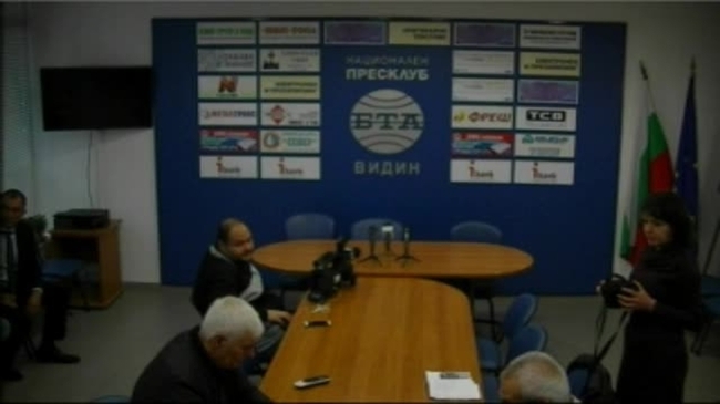 Пресконференция на новият кмет на община Чупрене, област Видин