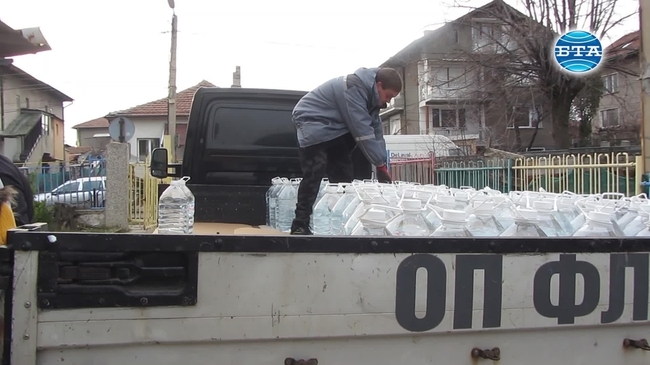 Перник получава от Държавния резерв 26 000 десетлитрови бутилки минерална вода 