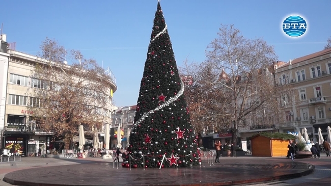 Празнична програма и мерки за сигурност в Новогодишната нощ в Пловдив