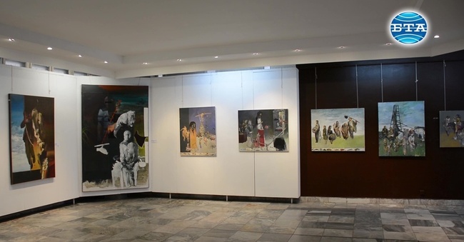 Възпоменателна изложба в памет на проф. Теофан Сокеров показва някои от последните му творби