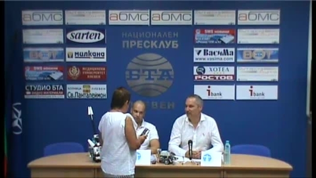 Пресконференция на ПРЕСЛАВ ГАЙДАРСКИ И ТЕОДОР НИКОЛОВ, организирана от RОBOTICSLAB ACADEMY – PLEVEN