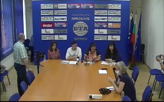 Пресконференция на жители на кв. „Мътница“ в Шумен относно проблемите с водоснабдяването в квартала