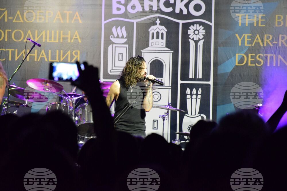 Банско - "Пирински рок вечери" - концерт - Рони Ромеро - "Еридан"