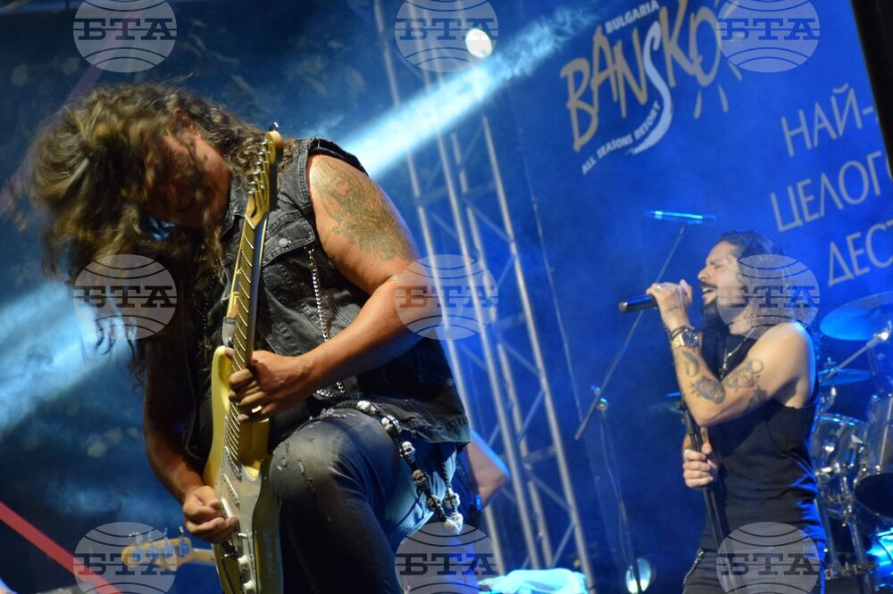 Банско - "Пирински рок вечери" - концерт - Рони Ромеро - "Еридан"